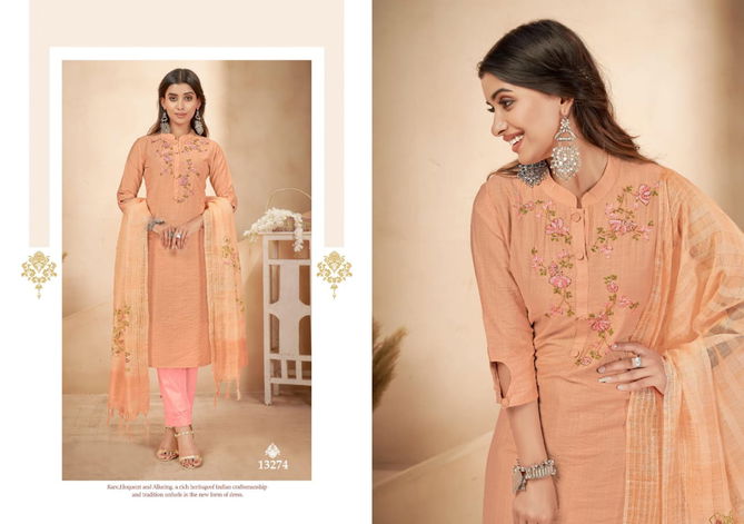 Kalaroop Pentonic Latest Designer Festive Wear Ready Made Suit Collection